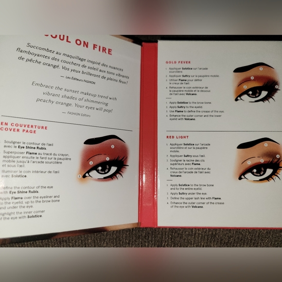 HTF☃️Face Need☃️BNIB LE Lise Watier x FASHION Soul On Fire Face Palette! Gorg!! - Picture 13 of 16